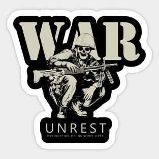 unrest Sticker